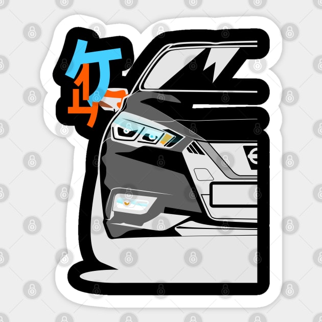 March Micra K14 Sticker by gaplexio